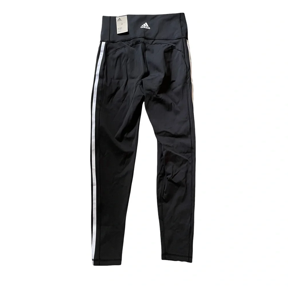 NWT Adidas Womens Training 7/8 High Rise Tight Black‎ Medium